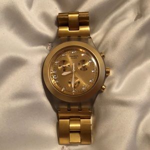 Swatch Gold Watch